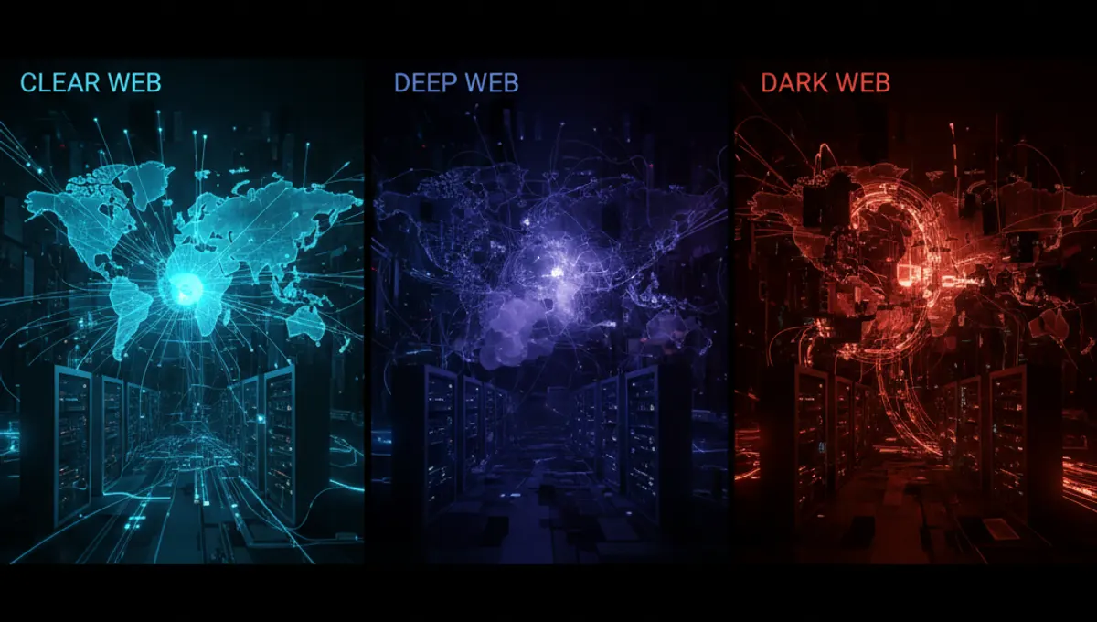Clear Web, Deep Web, Dark Web: Key Differences Explained
